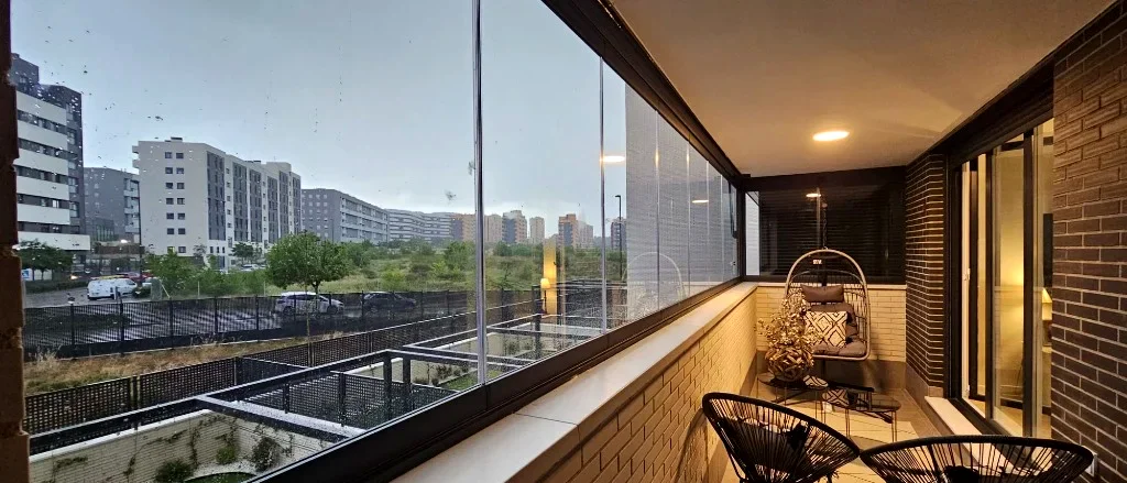 Balcones y terrazas residenciales en Madrid